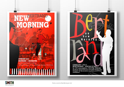 Affiches Bertrand New Morning